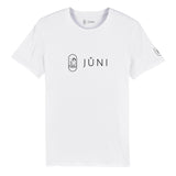 t-shirt JUNI femme balance blanc devant