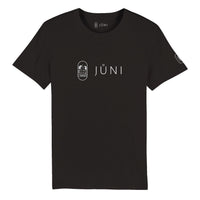 T-shirt JUNI Femme Gémeaux devant noir