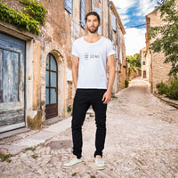 t-shirt JUNI homme gémeaux blanc