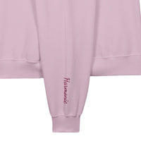 texte poignet droit du Sweat-shirt Doux Destin Balance rose Brodé