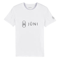 t-shirt JUNI homme poissons devant blanc