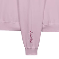 texte poignet gauche du Sweat-shirt Doux Destin Balance rose Brodé