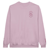 Sweat-shirt Doux Destin Balance rose Brodé