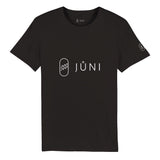 t-shirt JUNI hommes verseau devant noir