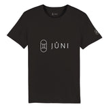 t-shirt JUNI homme gémeaux devant noir