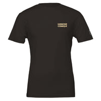 T-shirt Harmonie Cosmique noir devant