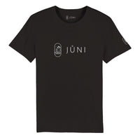 t-shirt JUNI femme balance noir devant