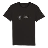 T-shirt JUNI Femme Poissons devant noir