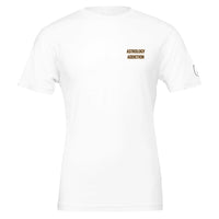 T-shirt Astrology Addiction blanc devant