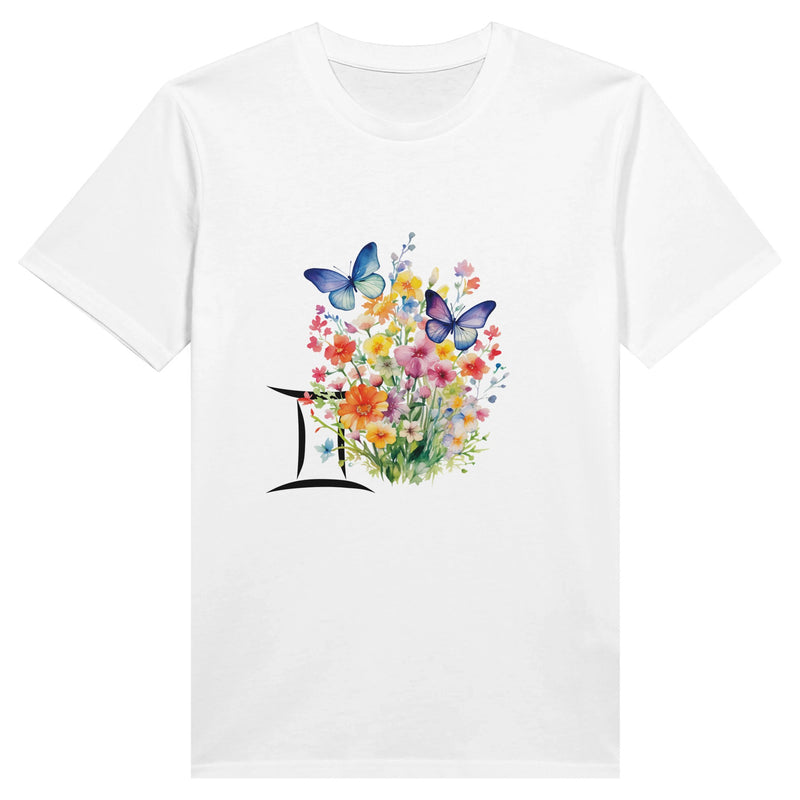 T-shirt Bouquets de Printemps Gémeaux blanc