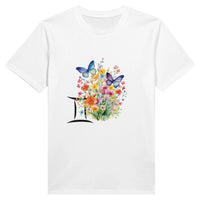 T-shirt Bouquets de Printemps Gémeaux blanc