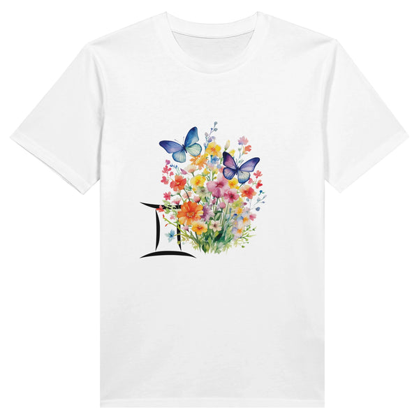 T-shirt Bouquets de Printemps Gémeaux blanc