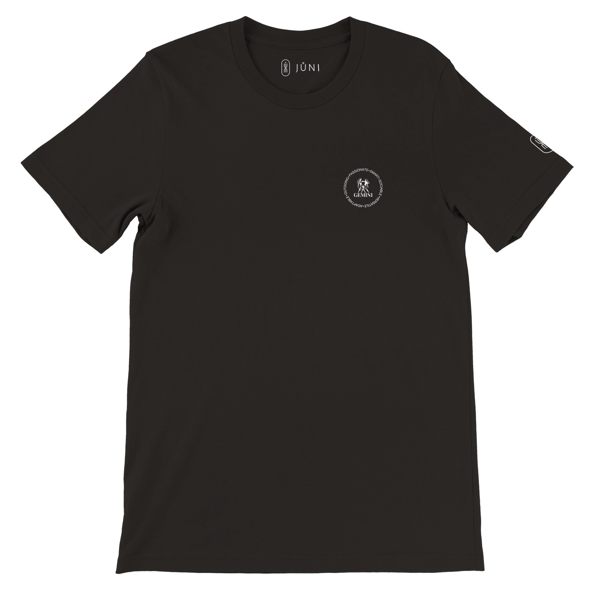 T-shirt StarMen Gémeaux devant noir