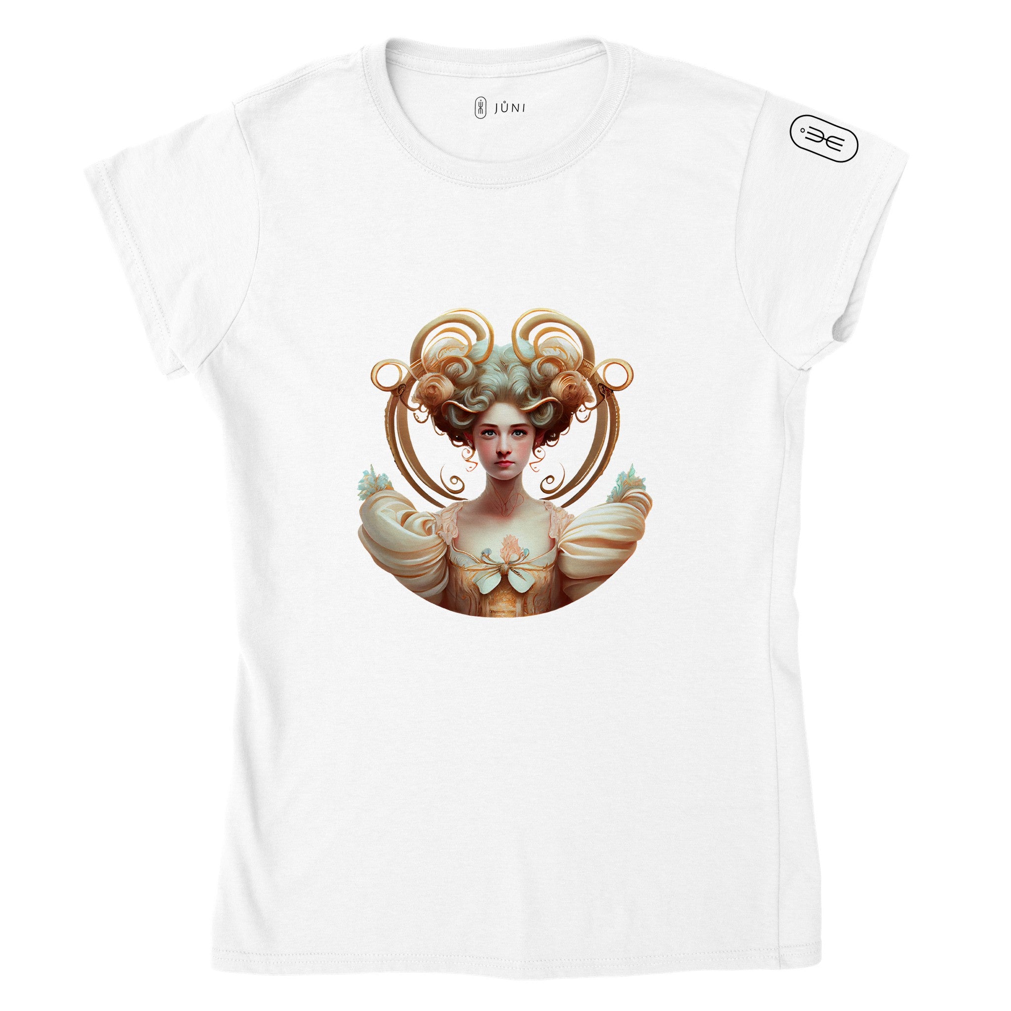 T-shirt Zodiac Goddess Cancer - 100% Coton