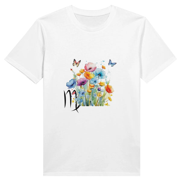 T-shirt Bouquets de Printemps Vierge blanc