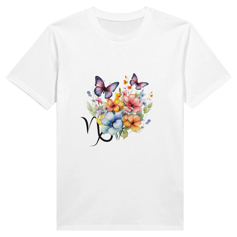 T-shirt Bouquets de Printemps Capricorne blanc 