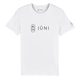 t-shirt JUNI femme capricorne devant blanc