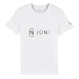 t-shirt JUNI homme devant blanc