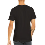 mannequin avec un T-shirt StarMen Gémeaux dos noir