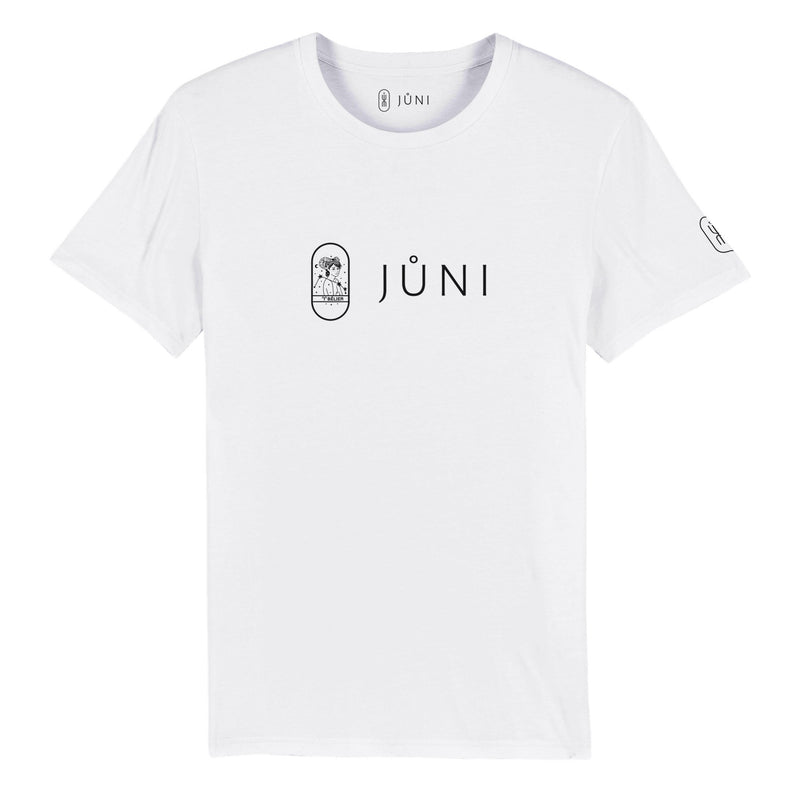 t-shirt JUNI femme bélier devant blanc