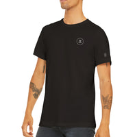 mannequin avec un T-shirt StarMen Gémeaux devant noir