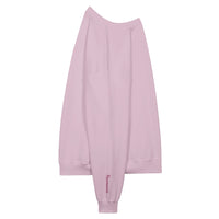 texte manche droite du Sweat-shirt Doux Destin Balance rose Brodé