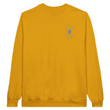 Sweat-shirt Doux Destin Gémeaux Brodé jaune