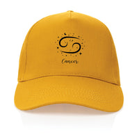 Casquette Cancer jaune