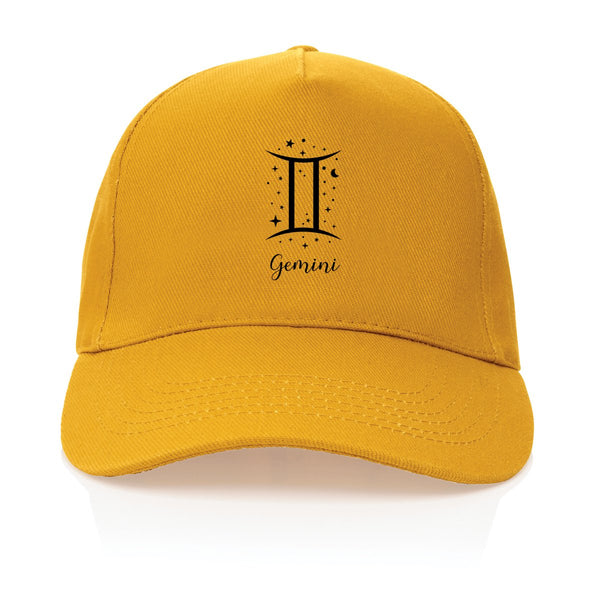 Casquette Gémeaux jaune