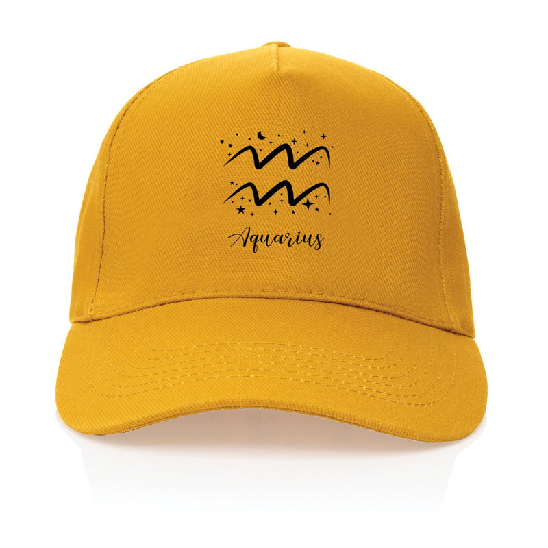 Casquette Verseau jaune