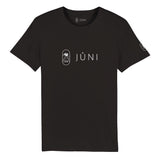 t-shirt JUNI femme lion devant noir