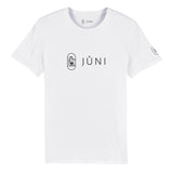T-shirt JUNI Femme Poissons devant blanc