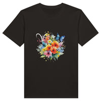 T-shirt Bouquets de Printemps Bélier noir