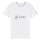 t-shirt JUNI hommes verseau devant blanc