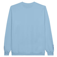 dos du Sweat-shirt Doux Destin Vierge Brodé bleu