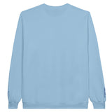 dos du Sweat-shirt Doux Destin Vierge Brodé bleu