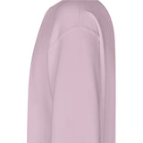 détail manche du Sweat-shirt Doux Destin Balance rose Brodé