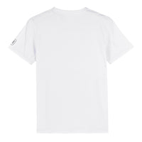 t-shirt JUNI homme vierge manche gauche blanc