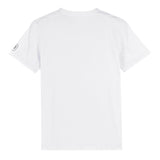 t-shirt JUNI homme vierge manche gauche blanc