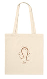 Sac Zodiaque Impérial Lion naturel face signe