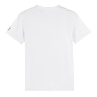 t-shirt JUNI homme poissons dos blanc