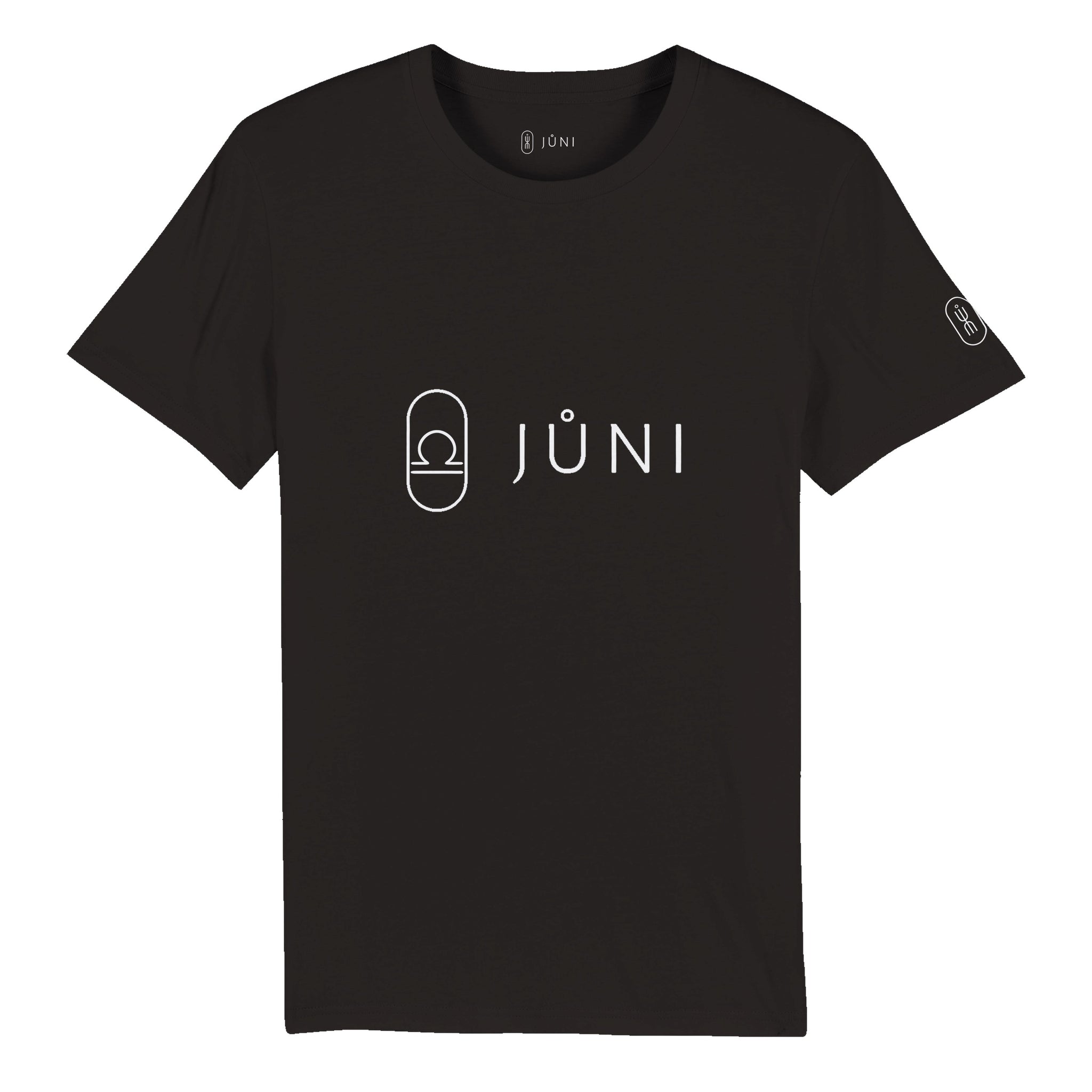 t-shirt JUNI homme balance devant noir