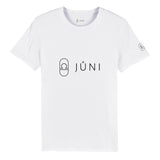 t-shirt JUNI homme balance devant blanc