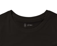 T-shirt JUNI col noir