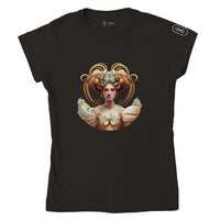 T-shirt Zodiac Goddess Cancer - 100% Coton