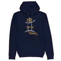 Sweat à capuche Golden Gemini Queen marine