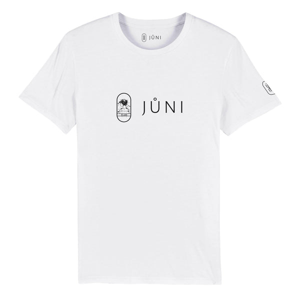 t-shirt JUNI femme lion devant blanc