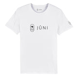 t-shirt JUNI femme lion devant blanc