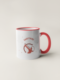 Mug Constellation Sagittaire rouge