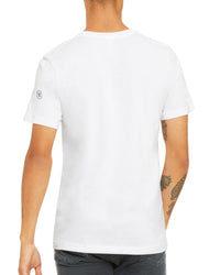 mannequin avec un T-shirt StarMen Gémeaux dos blanc